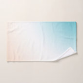  Ombre blanc de la pêche aquatique    (Serviette à main)