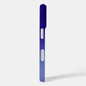 Ombre bleu élégant - iPhone 16 Coque (Verso / Droite)