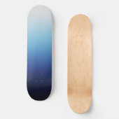 Ombre Blue Skateboard (Voorkant)
