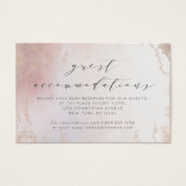 Ombre Blush Pink Frost Hébergements Insertion Cart (Devant)