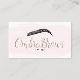 Ombre Brows Custom Visitekaartjes