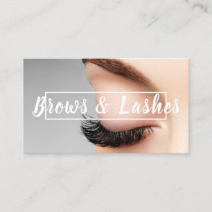 Ombre Brows & Eyelashes Visitekaartje