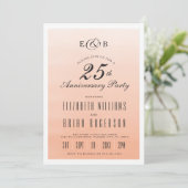 Ombre Corail | Invitation d'anniversaire (Debout devant)