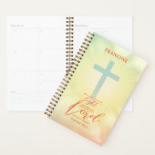 Ombre Cross Bible Verse Personnalisé (Devant avec enveloppe)