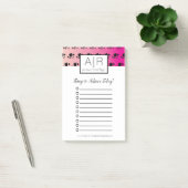 Ombre Cute Cats Roze Post-it® Notes (Kantoor)