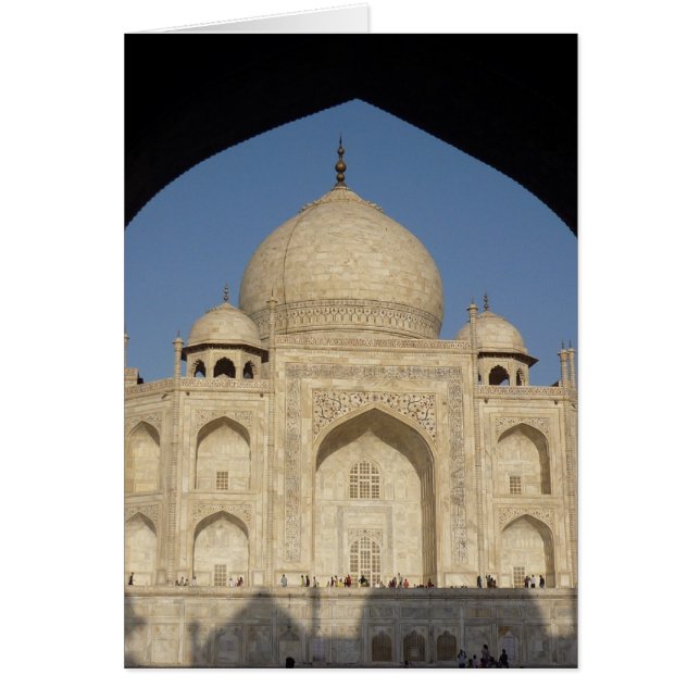 ombre de l'arc mahal taj (Devant)