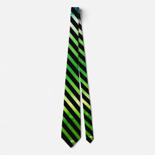 Ombre Emerald Yellow Blue Green Stropdas