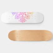 Ombre Flower Skateboard (Horizontaal)