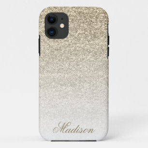 Ombre Gold Glitter iPhone 5/5s Hoesje