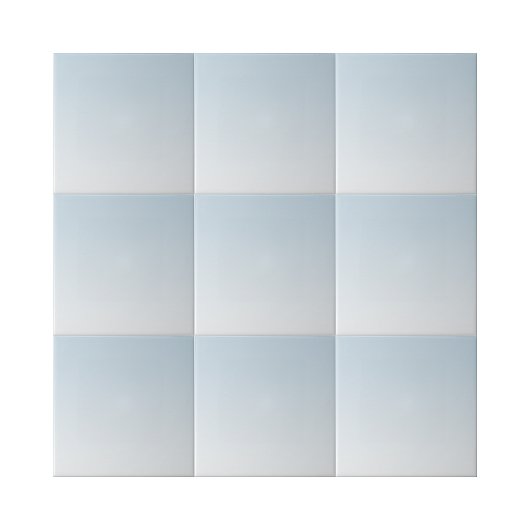 Ombre Gradient Dusty Blue Simple Plain Tegeltje