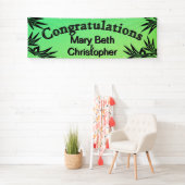Ombre Green feliciteert met Names Spandoek (Insitu)