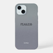 Ombre Grey Personnaliser le devis et le Coque ipho (Verso)