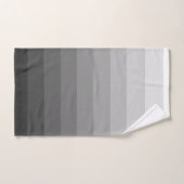Ombre Grey Tones Gradient Bad Handdoek (Handdoek)