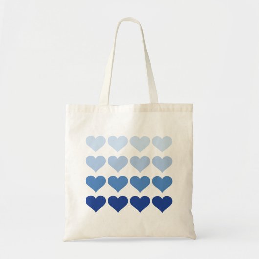 Ombre Hearts - Wedding Canvas tas (Voorkant)