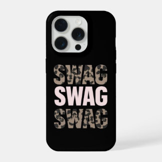 Ombre Houtskool Swag iPhone 15 Pro Hoesje