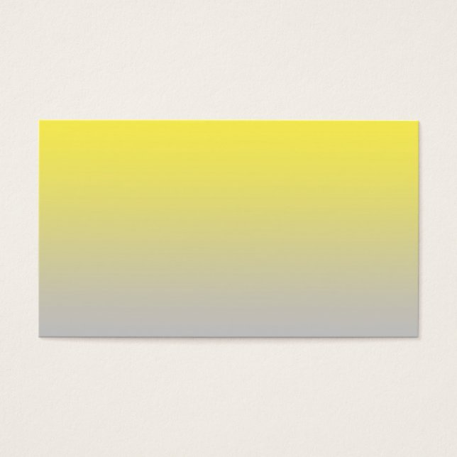 Ombre jaune et gris (Devant)