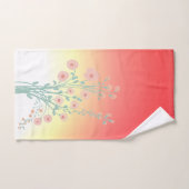 Ombre Jaune Et Rose (Serviette à main)