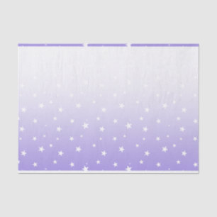 Ombre Lavender Stars Weefpapier Tissuepapier