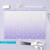 Ombre Lavender Stars Weefpapier Tissuepapier (Craft)