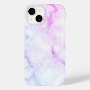 Ombre Marble Pink Paars Blue Gradient Phone Case
