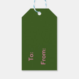Ombré Merry Christmas Gift Label Cadeaulabel