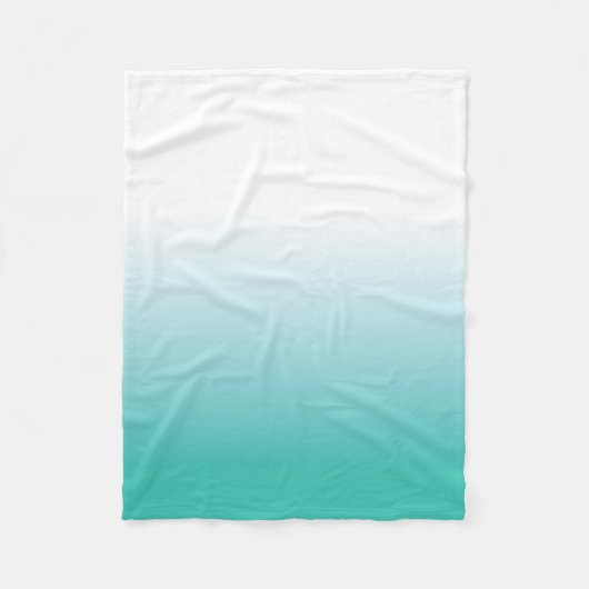 OMBRE MINT FLEECE BLANKET (Voorkant)