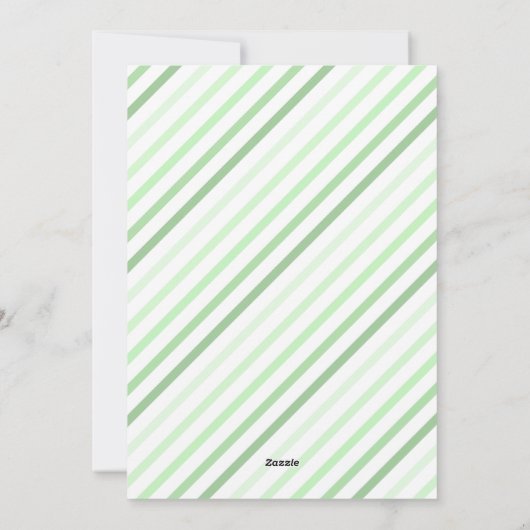 Ombre mint green LOVE foto Valentijnsdag Feestdagenkaart (Achterkant)