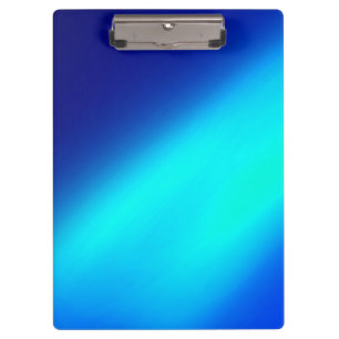 Ombre Moonlight Double Stripe blauw turquoise Klembord