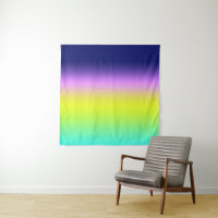 Ombre paars gele lente zomerkleuren