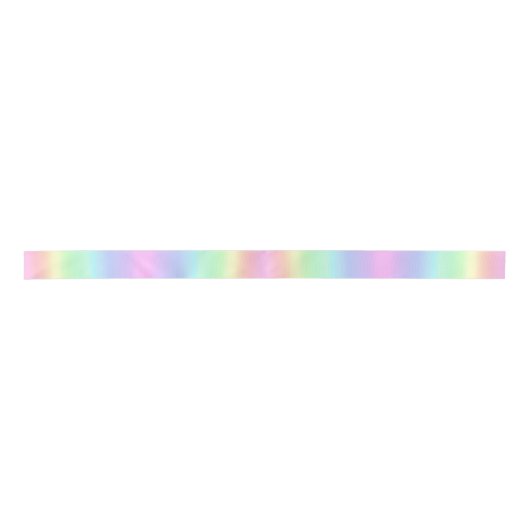 ombre pasta regenbooggradiënt streep lint (Voorkant)