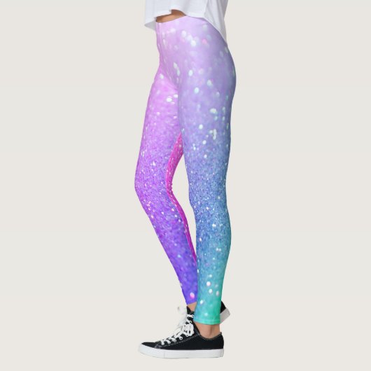 Ombre Pastel Sparking Glitter Leggings (Links)