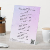 *~* Ombre Patel Regenboog Tafel voetstuk teken Reclamebord Met Voetstuk (Insitu)