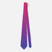 Ombre Pink en Paars Stropdas (Voorkant)