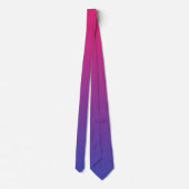 Ombre Pink en Paars Stropdas (Achterkant)