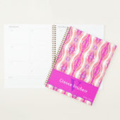 Ombre Pink Purples et Golden Geode Agate (Devant avec enveloppe)