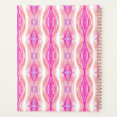 Ombre Pink Purples et Golden Geode Agate (Dos)