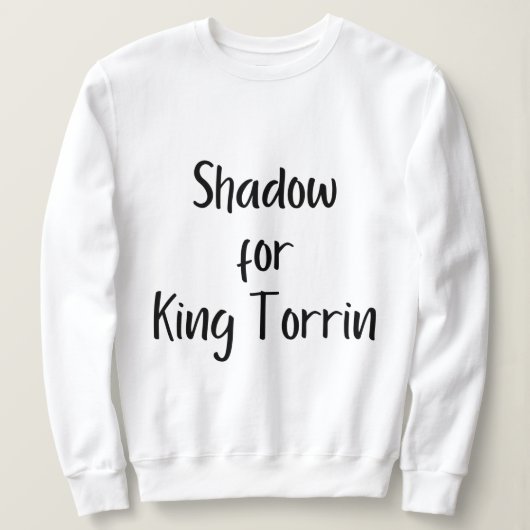 Ombre pour le sweatshirt du roi Torrin (Design devant)