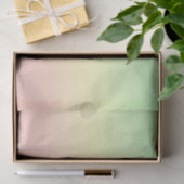 Ombre Rainbow Abstract pastel Pattern Tissuepapier (Geschenk)
