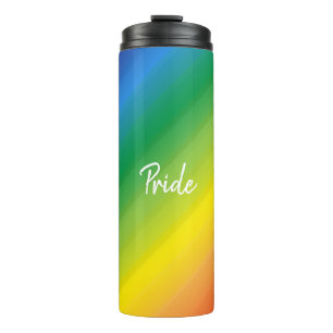 Ombre Rainbow LGBTQ Pride Colorful Thermosbeker
