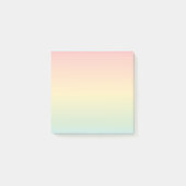 Ombré Rainbow Post-It Notes (Voorkant)