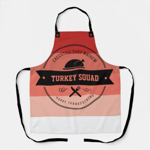 Ombre REDS Stripe Branded Turkey Squad Hipster Schort