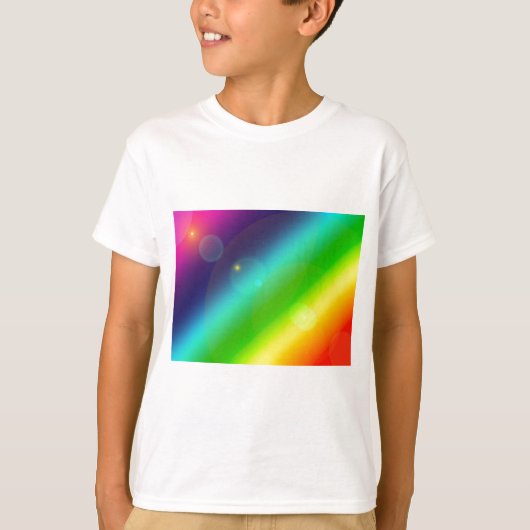 ombre regenboog t-shirt (Voorkant)