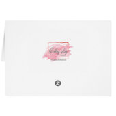 Ombre rose - à ma soeur son jour du mariage (Dos Horizontal)