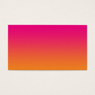 Ombre rose et orange