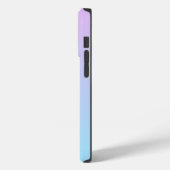Ombré Roze en Turquoise Gradient Case-Mate iPhone Case (Achterkant / Links)