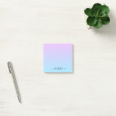 Ombré Roze en Turquoise Gradient Post-it® Notes (Kantoor)