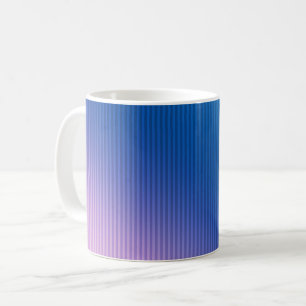ombre, roze verloop koffiemok