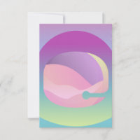 Ombre Space Kunstkaart