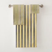 Ombre Stripes Pattern Bad Handdoek (Insitu)