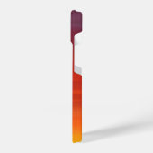 Ombre Sunset Abstract Art Phone Case iPhone 14 Hoesje (Linkerkant)